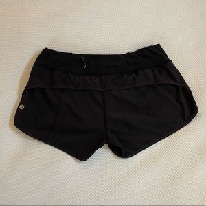 Lululemon speed up lined shorts 2.5”